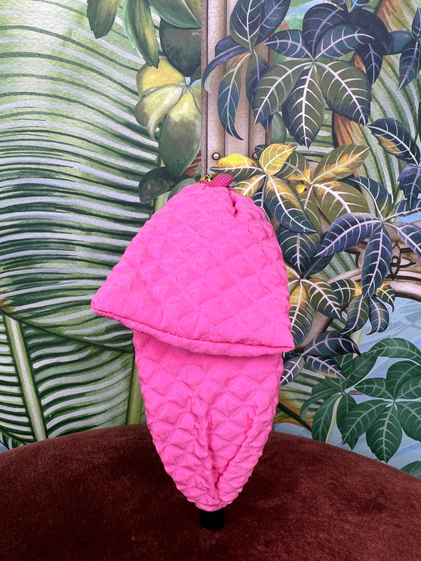 Repurposed Hairband CC pink