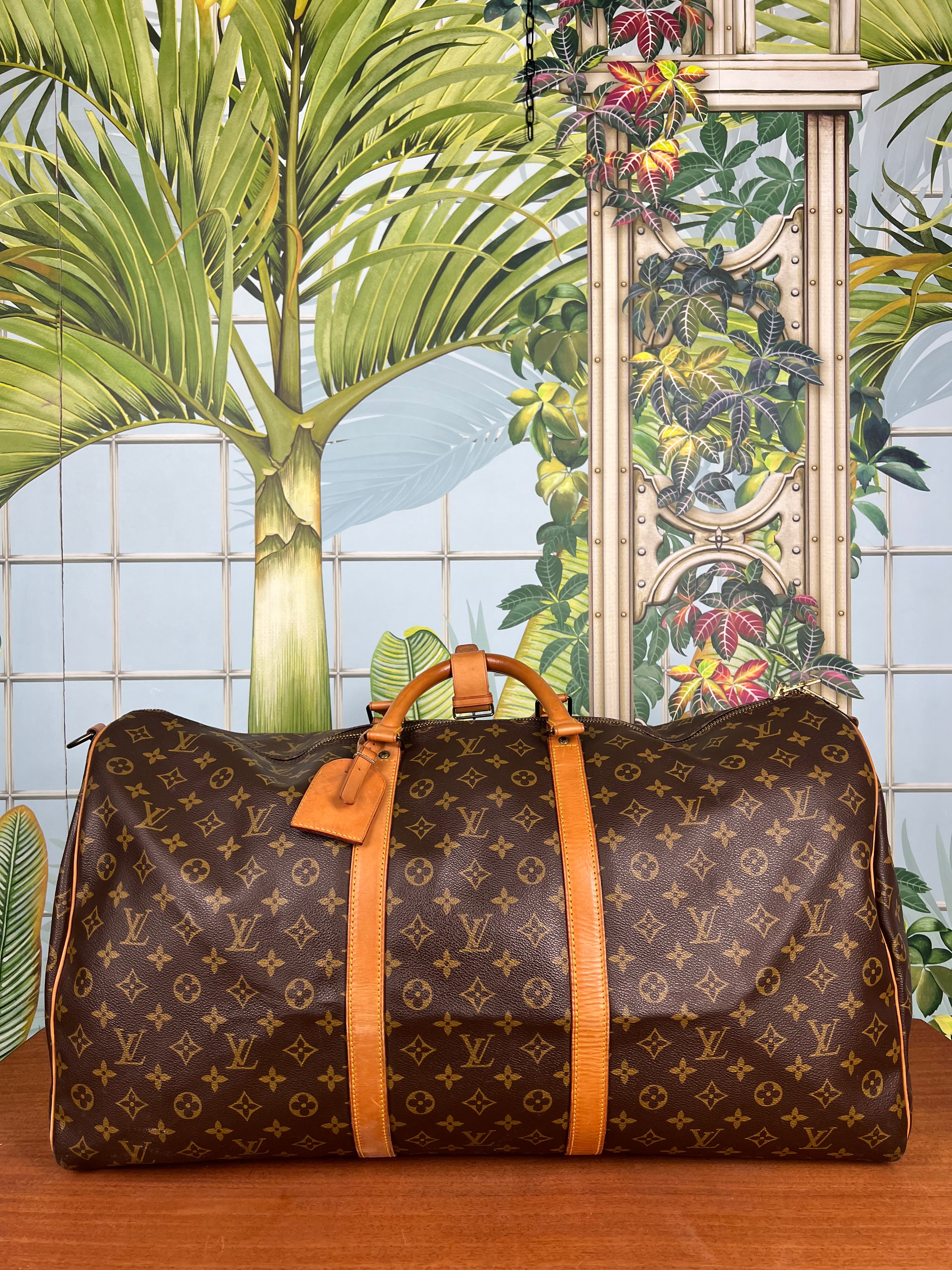 Duffle Bag Louis Vuitton Keepall 60 Vintage Louis Vuitton Keepall
