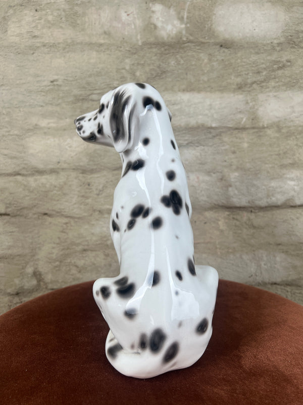 Dalmatiner porcelain dog