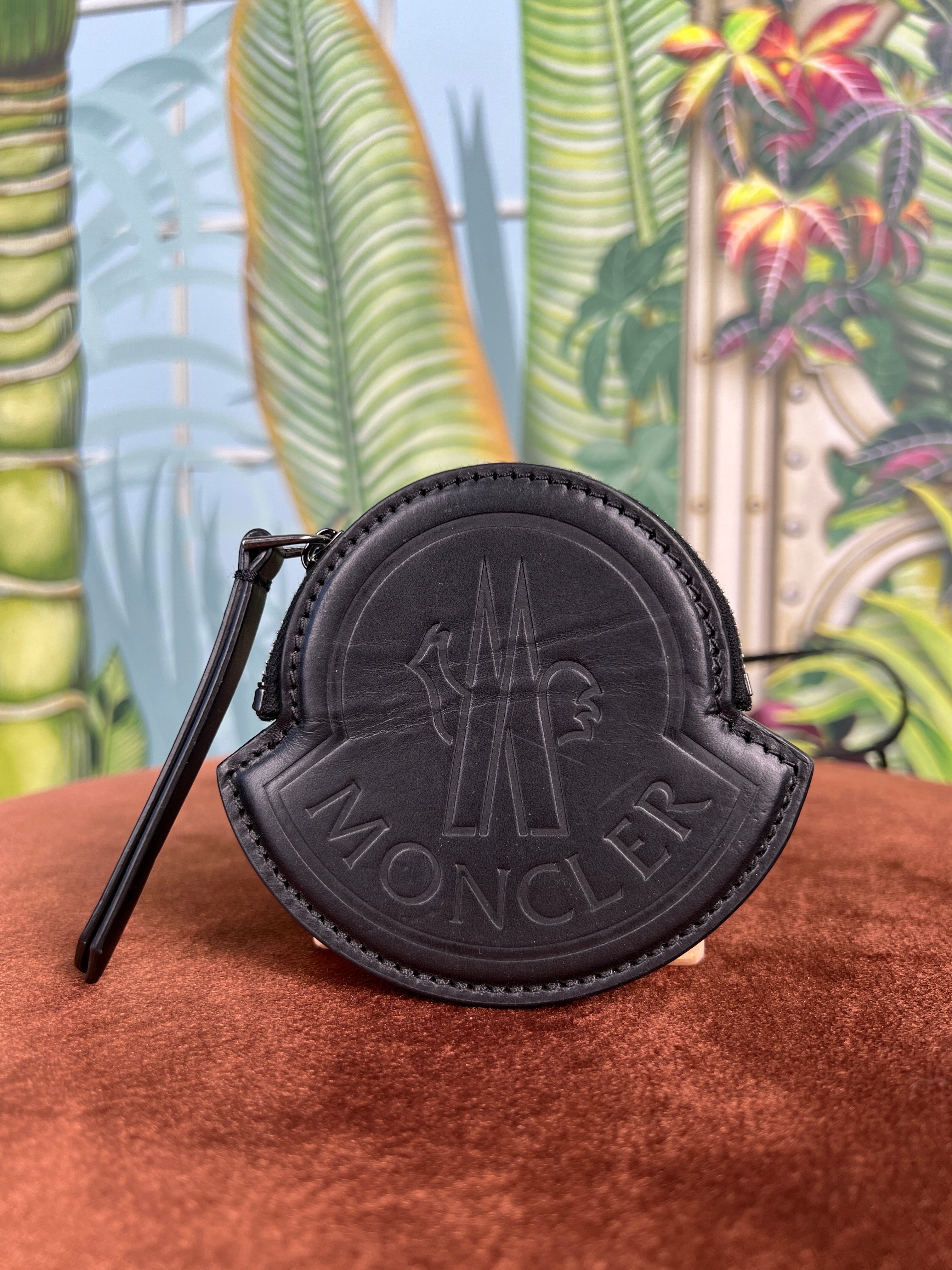 Moncler cardholder with strap – A Piece Lux