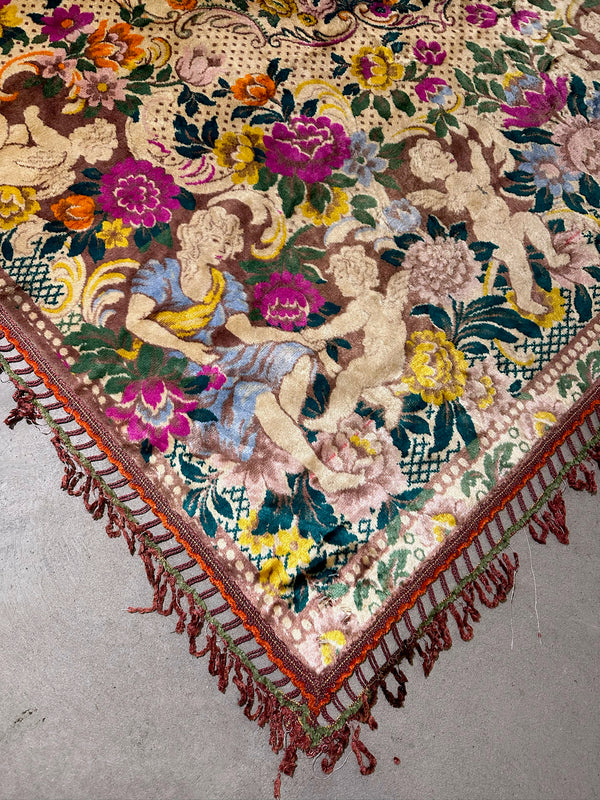 Vintage Carpet with angels