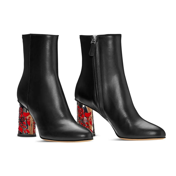 Rebecca Björnsdotter black calf leather boot