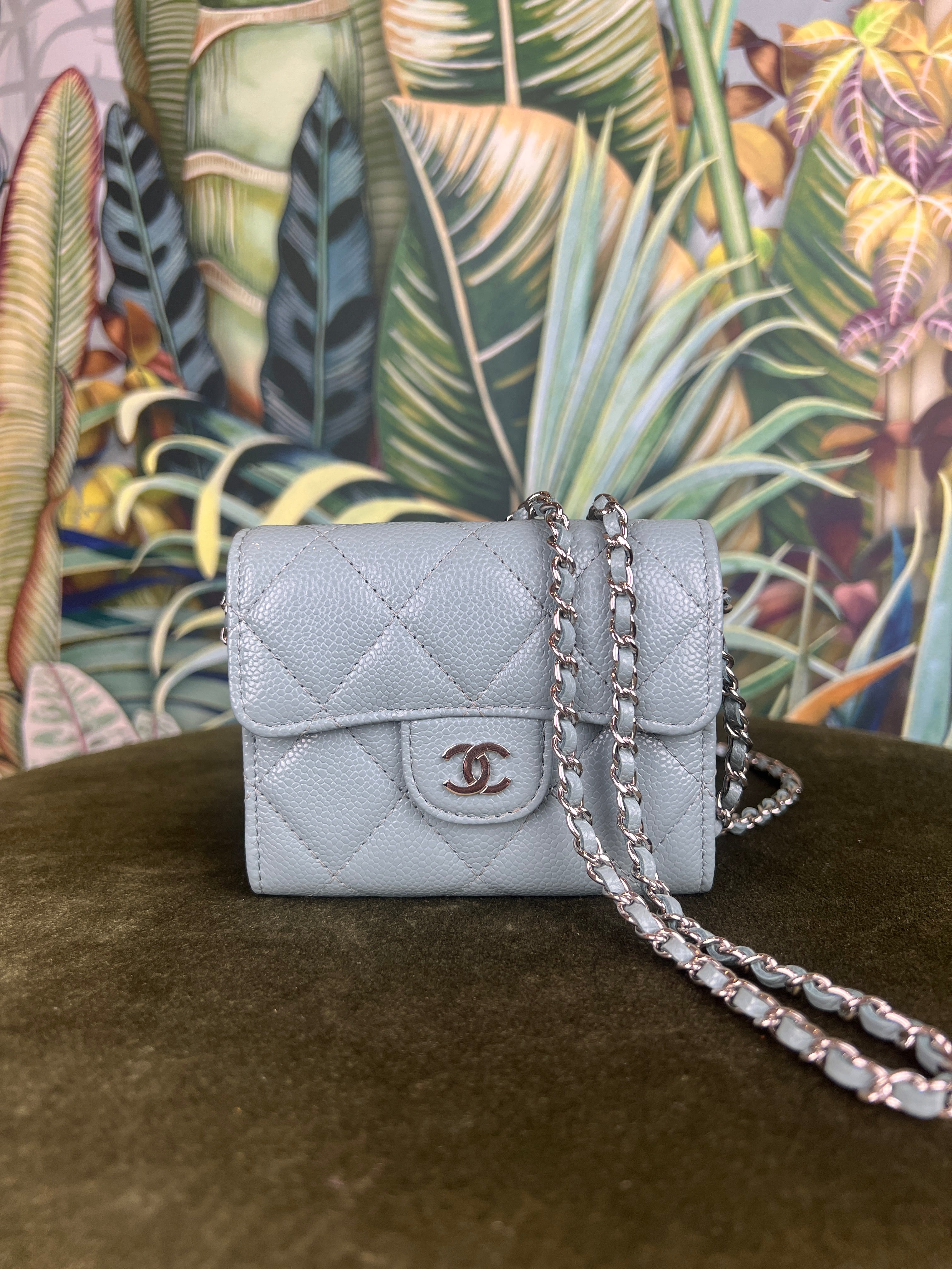 Chanel Small Wallet On Chain Small Wallet Chanel Wallet Price Singapore  Chanel Mint Green Mini