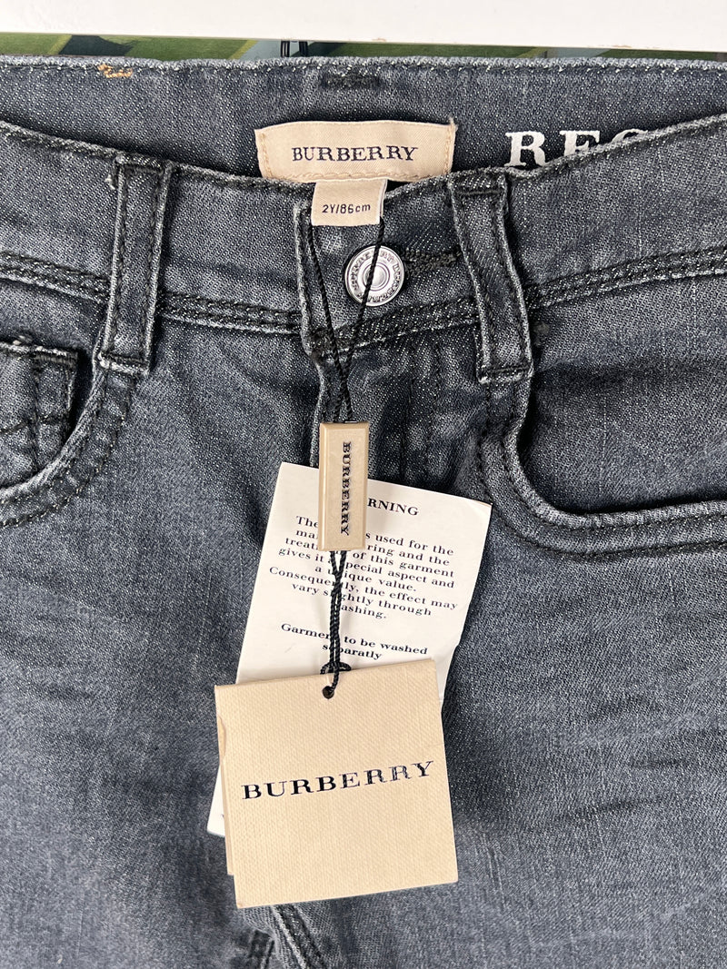 Burberry grey jeans Size 2 years