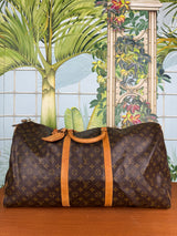 Louis Vuitton Keepall 60, monogram canvas