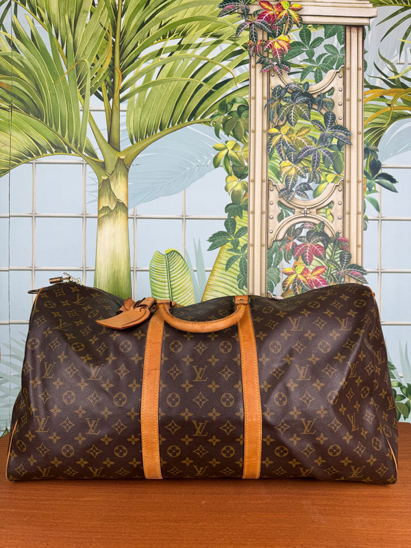 Louis Vuitton Keepall 60, monogram canvas