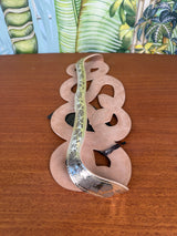 Roberto Cavalli Cintura snake specchio las pit belt