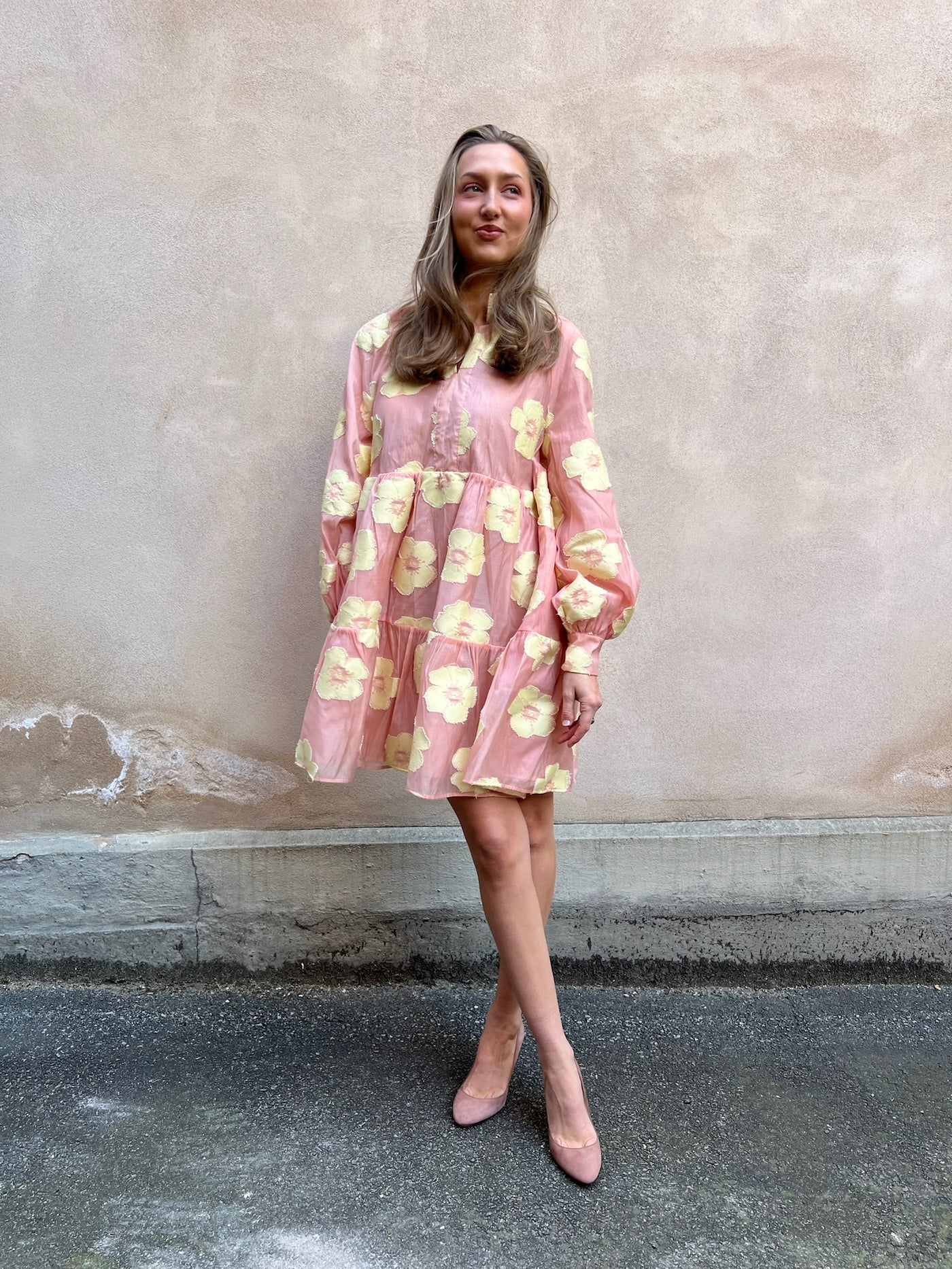 Stine Goya Dress pink – A Piece Lux