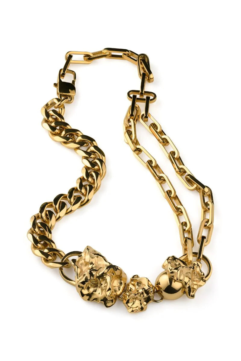 Sägen Halley golden Grand necklace
