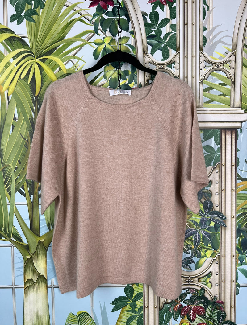 8 Design Sofia cashmere sweater sandstone
