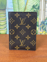 Louis Vuitton passport case/ cover