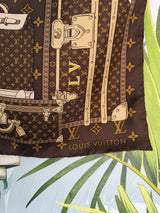 Louis Vuitton scarf trunks