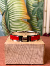 Hermés bracelet click H red