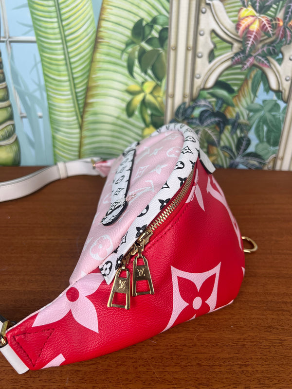 Louis Vuitton monogram giant rouge Bumbag