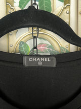 Chanel T-shirt black with CC