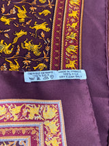 Hermés silk scarf 45 chosen en inde