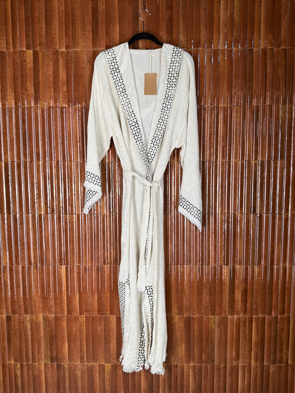 Amca linen mix kaftan Cybelle
