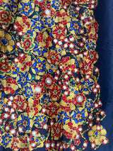 Chanel scarf blue/multicolor