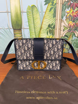 Christian Dior Oblique 30 Montaigne Box Bag