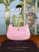 Prada cleo pink leather bag