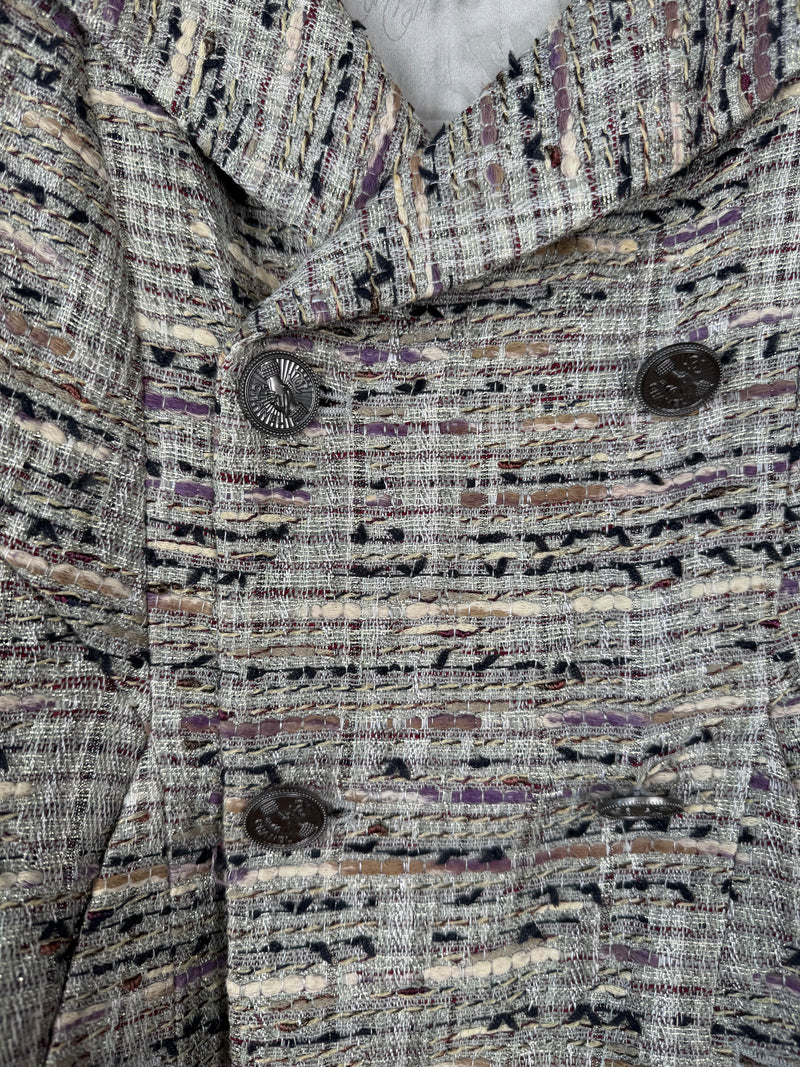 Chanel tweed blazer multicolor 2008 spring collection
