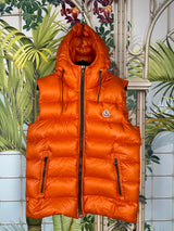 Moncler Luzule Hooded Down Gilet Vest