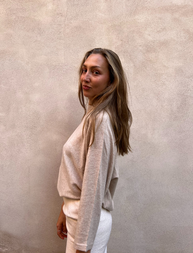 8 Design Julia cashmere sweater sandstone