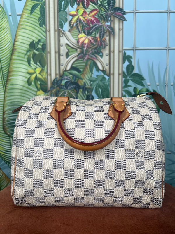 Louis Vuitton speedy 25 damier azur