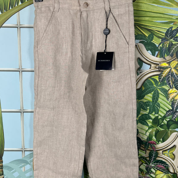 Burberry Prorsum Linen Twill Tapered Trousers, $795 | Burberry | Lookastic