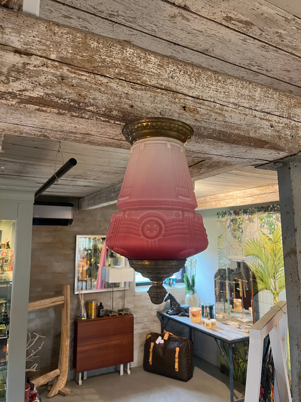 Lamp ceiling pink