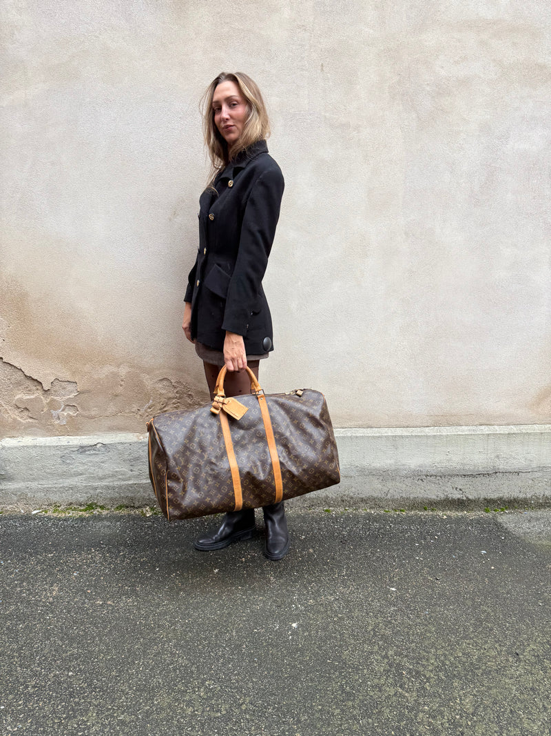 Louis Vuitton Keepall 60, monogram canvas