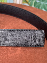 Louis Vuitton initiales reversible belt monogram/black