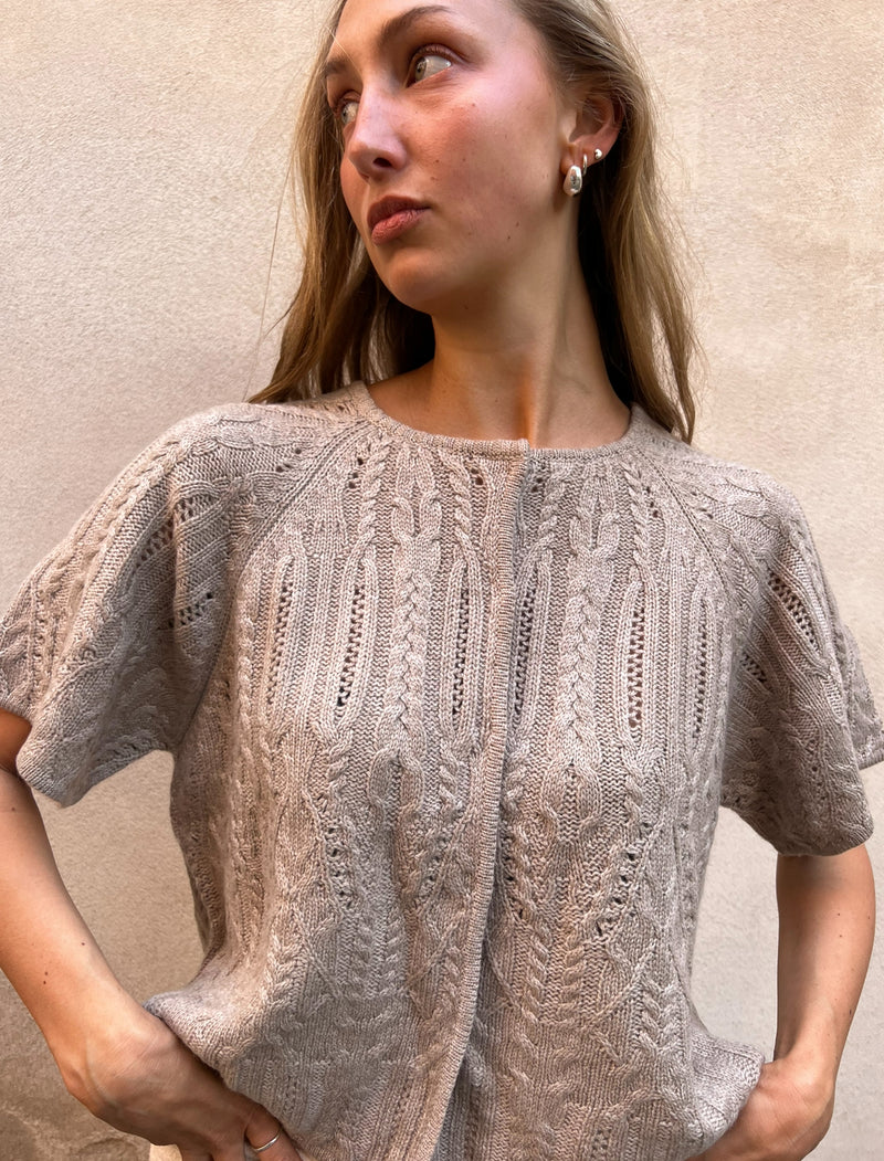 8 Design Filippa cashmere cardigan beige