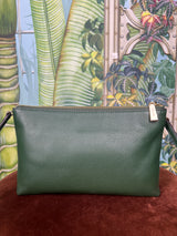 Michael Kors green crossbody bag