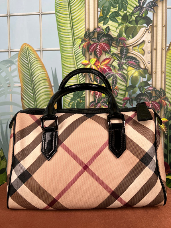 Burberry Nova Check Bowling bag