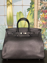 Hermés Birkin 40 black