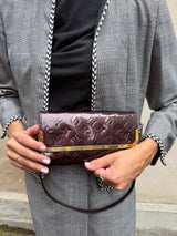 Louis Vuitton Amarante monogram vernis Rossmore MM bag