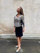 Chanel tweed blazer multicolor 2008 spring collection