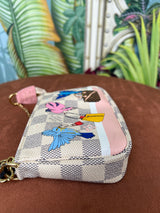 Louis Vuitton Damier Azur Mini Pochette Accessoires, Birds