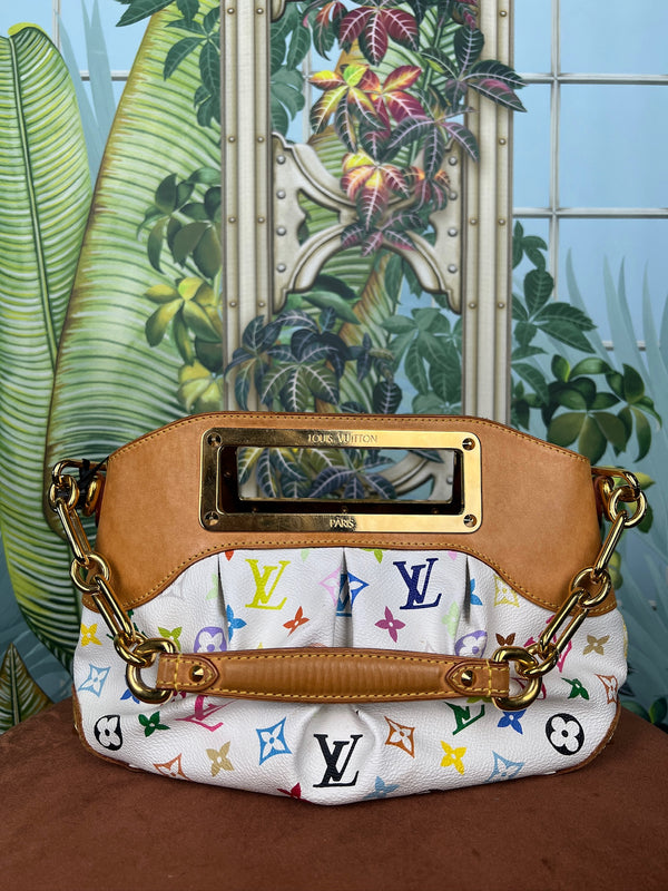 Louis Vuitton judy multicolor bag takashi Murakami