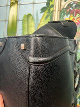 Céline luggage black leather bag