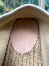 Gucci platform Espadrilles