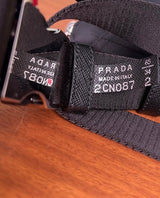 Prada triangle belt bag