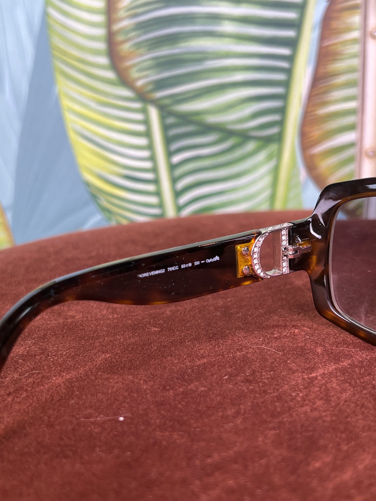 Christian Dior Cottage 1 Sunglasses With Case And Cloth DIOR EYEWEAR Fildior S1U oversized square-frame gold-tone  main image 4