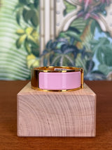 Hermès Clic Clac H Bracelet rose nacarat/gold