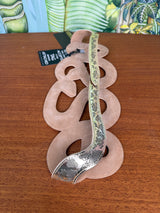 Roberto Cavalli Cintura snake specchio las pit belt