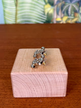 Chanel CC earrings stones