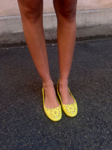 Tory Burch ballet flats yellow