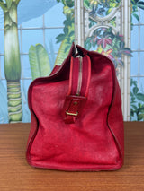 Yves Saint laurent Cabas Y-line bag red