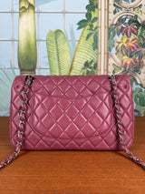 Chanel Double Flap Bag medium old pink